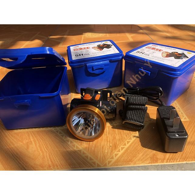 Đèn pin sạc pha đội đầu đi xe đạp ban đêm, đèn soi lấy ráy tai, dã ngoại