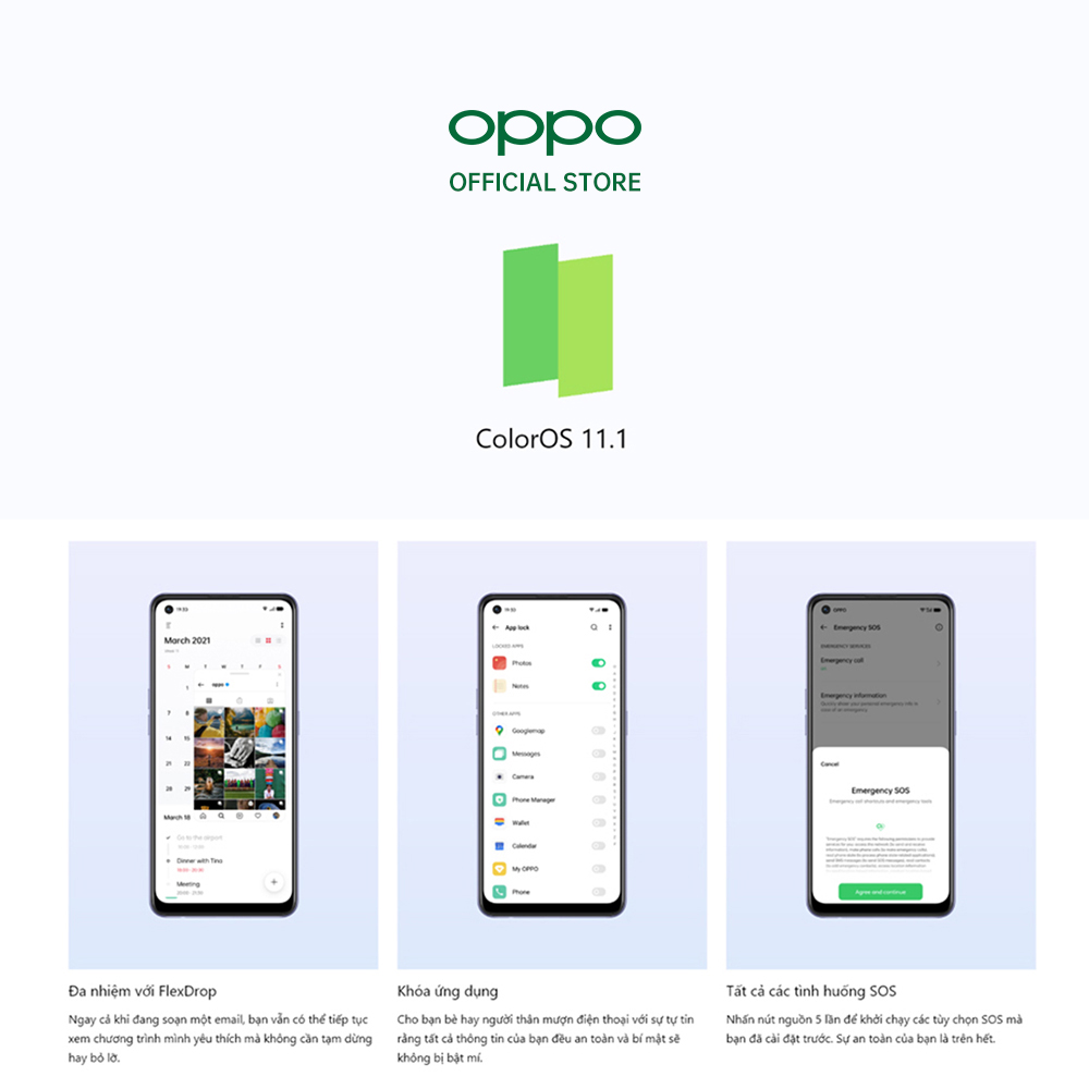 Điện thoại OPPO A95 8GB/128GB - Hàng chính hãng