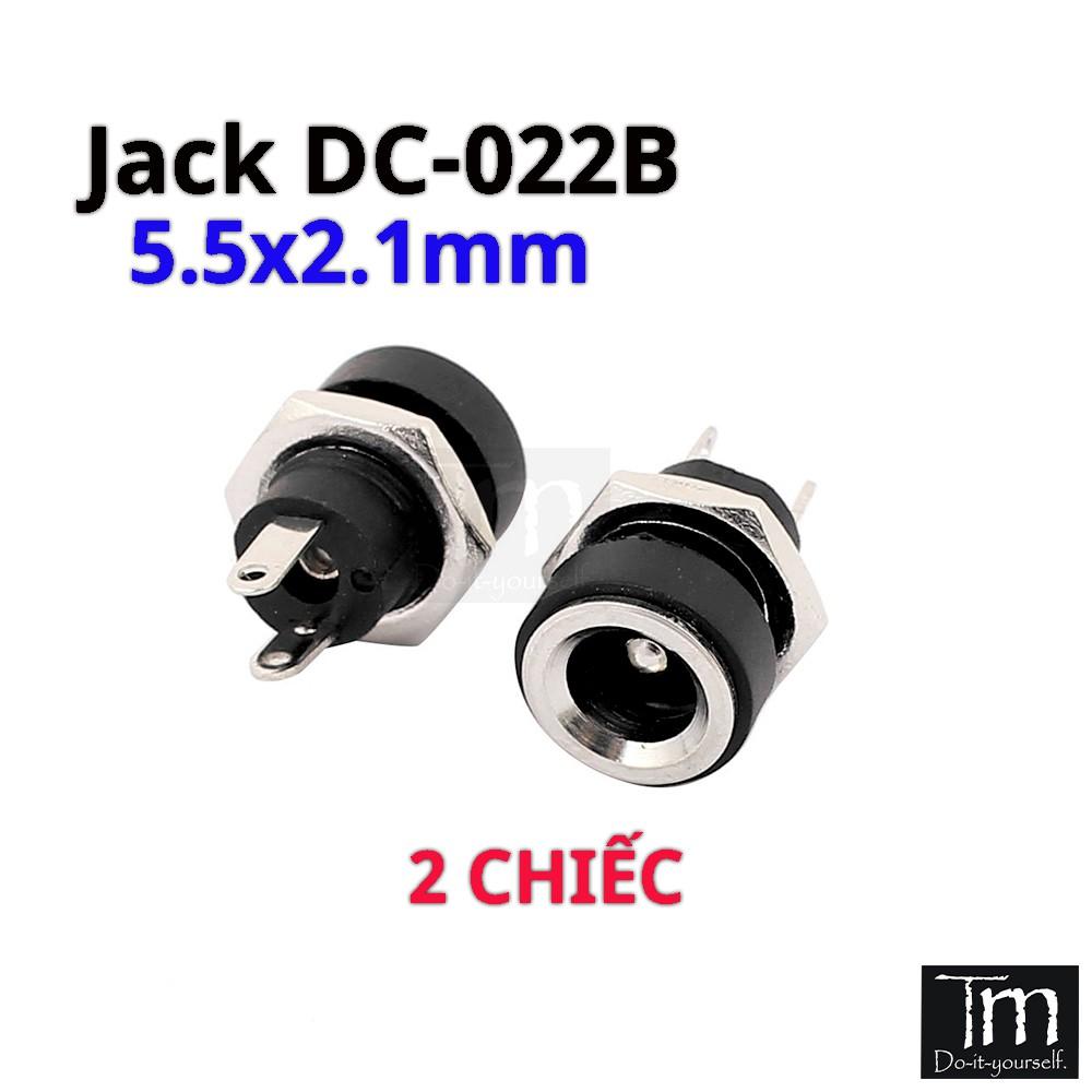 2 Chiếc Jack Nguồn DC-022B 5.5*2.1mm