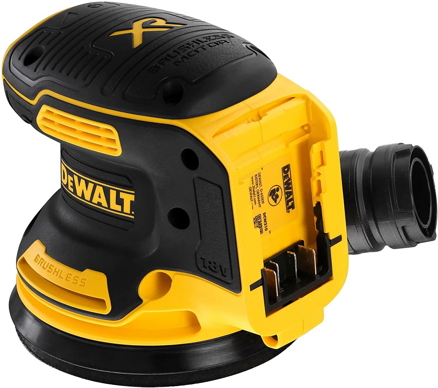 THÂN MÁY CHÀ NHÁM PIN CẦM TAY 20V-125MM DEWALT DCW210N-KR- HÀNG CHÍNH HÃNG