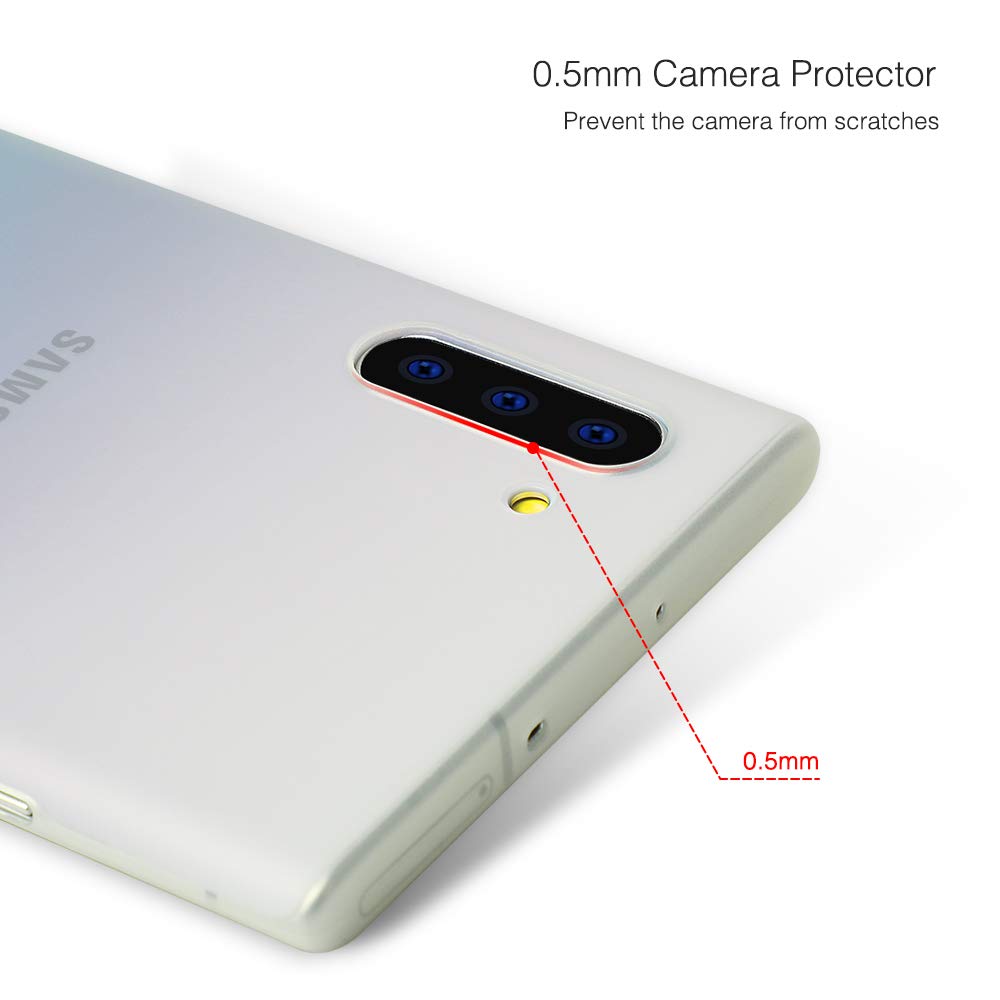 Ốp lưng Memumi siêu mỏng 0.3 mm cho Samsung Galaxy Note 10- Hàng nhập khẩu