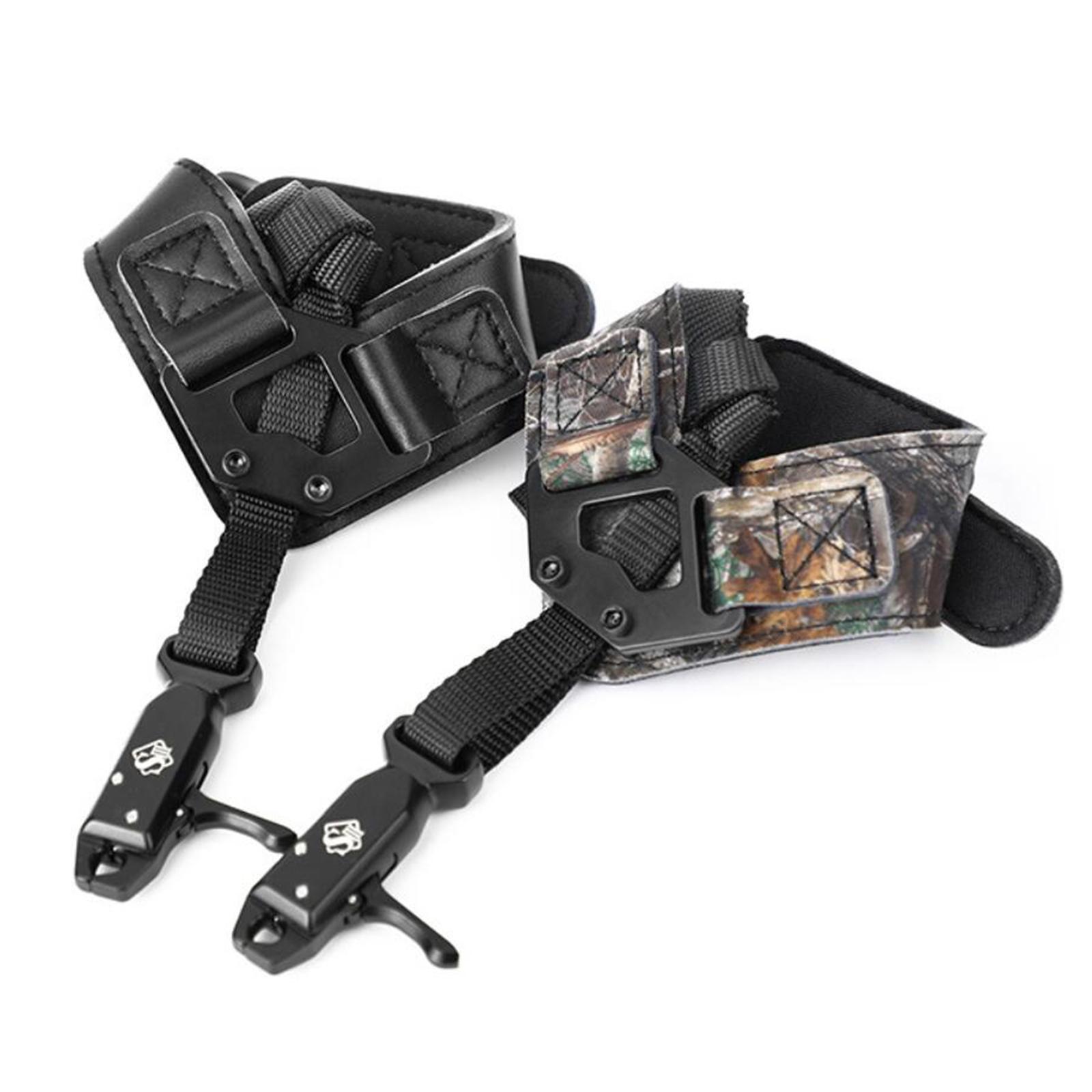 Compound Bow Release Aid   Right Left Wrist Strap