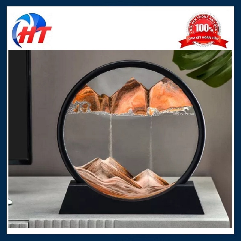 TRANH ĐỒNG HỒ CÁT 3D CỰC ĐẸP - HT