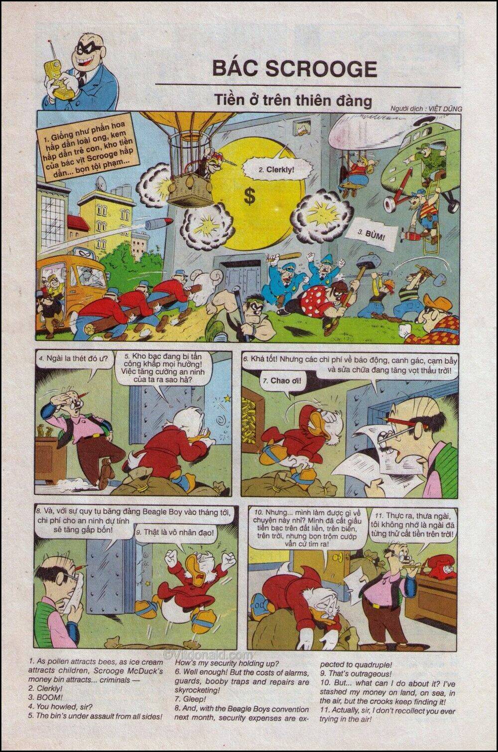 donald và bạn hữu chapter 23 4