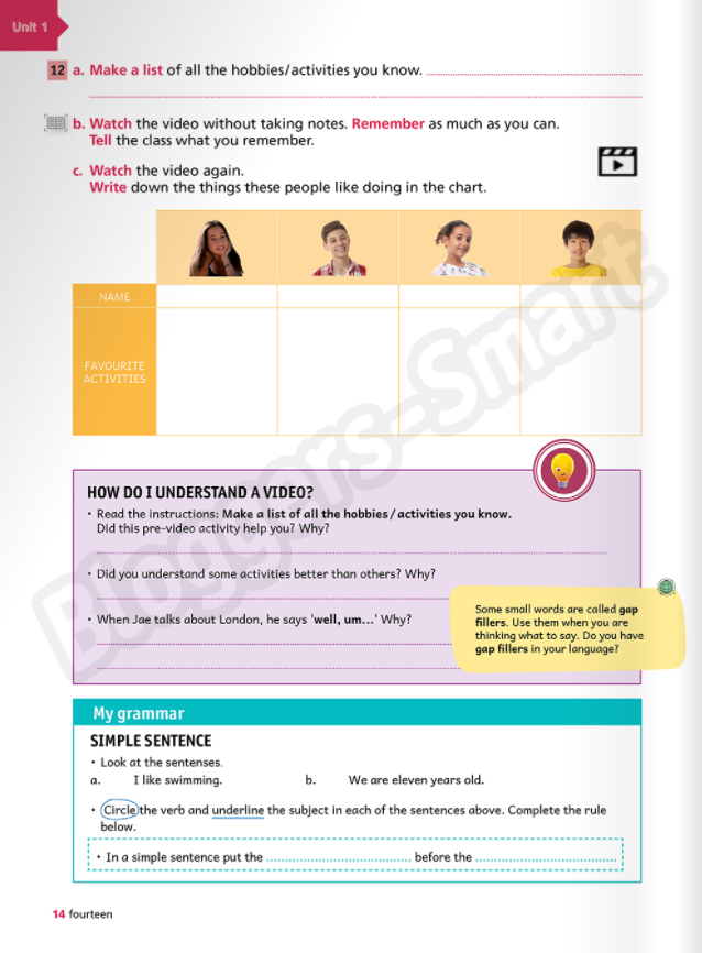 Tiếng Anh 6 Bloggers - Smart - Workbook