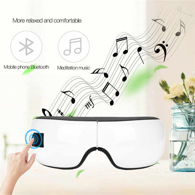 Máy massage mắt tích hợp Bluetooth nghe nhạc thư giãn MD043W