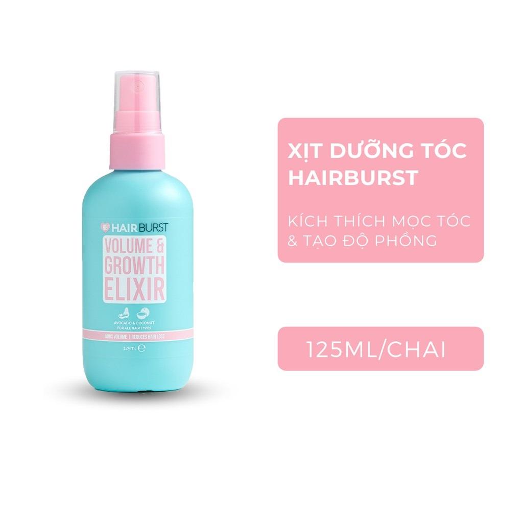 Xịt Dưỡng Tóc Hairburst Volume and Growth Elixir Tạo Độ Phồng Và Kích Thích Mọc Tóc 125ml