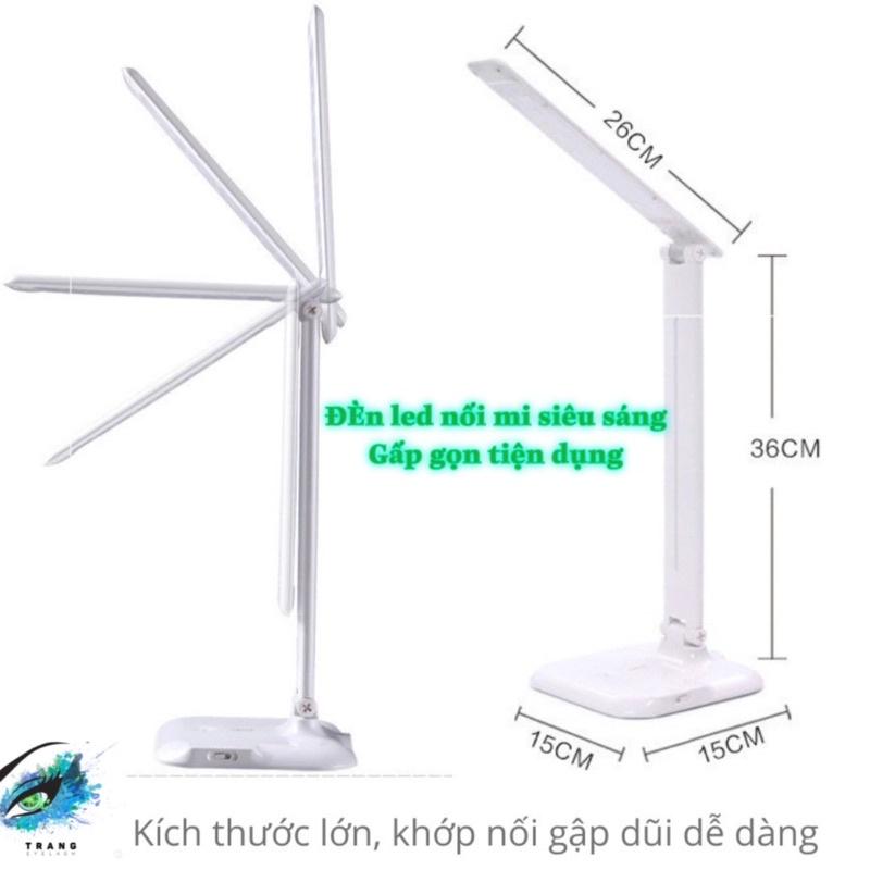 Đèn Led nối mi siêu sáng, gấp gọn, có thể dùng đèn đọc sách, thấp sáng