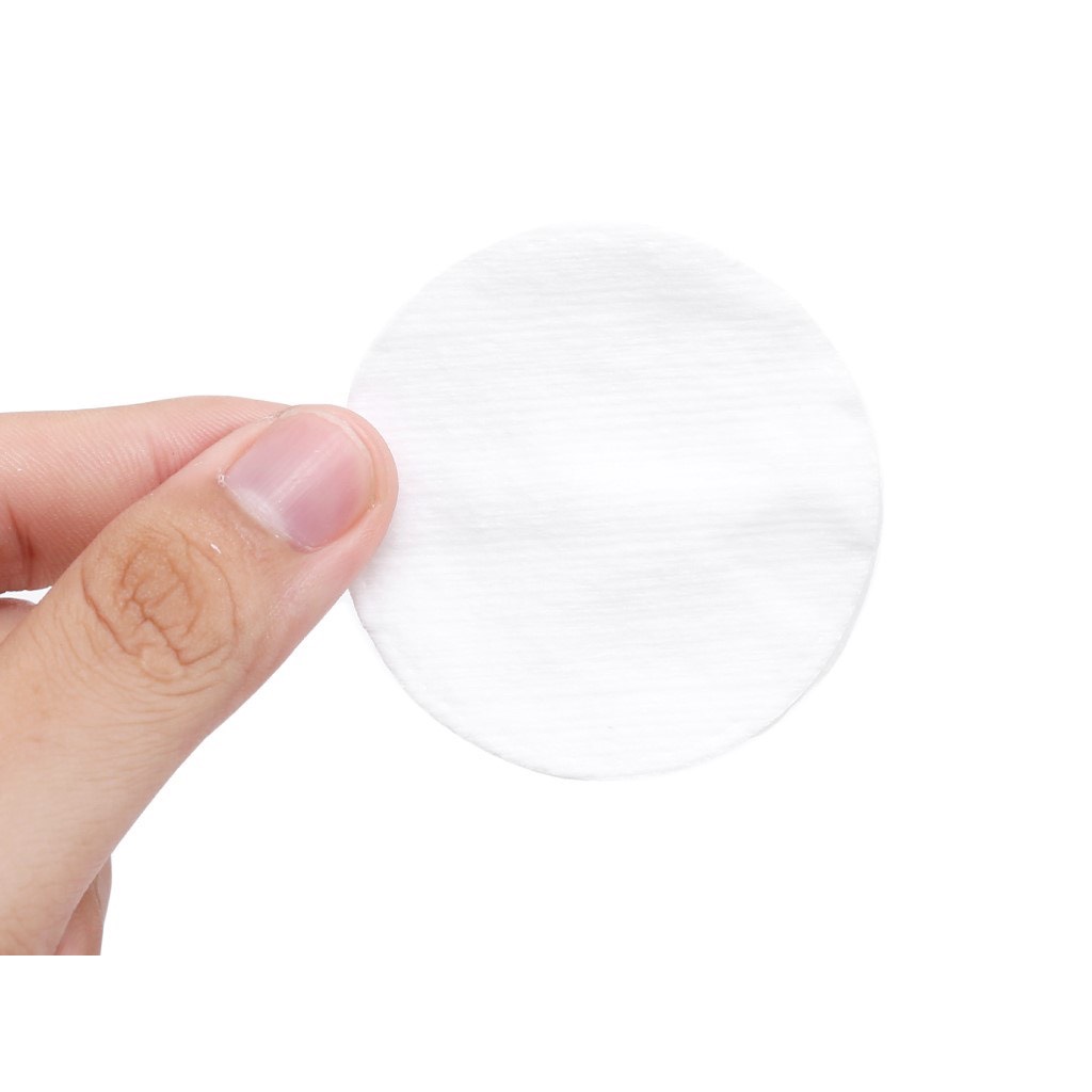 Bông Tẩy Trang Jomi Cotton Pad 100% cotton tự nhiên siêu thấm, siêu mịn, không gây xơ 120 Miếng