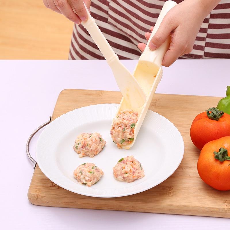 Dụng cụ viên thịt băm, dụng cụ chia thịt băm, chả cá viên tiện lợi