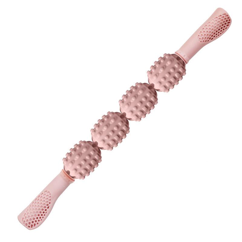 4 Bánh Tập Yoga Massage Dính Chùy Con Lăn Stovepipe Hiện Vật Thể Hình Con Lăn Chân Thư Giãn Cơ Bắp Chân Thiết Bị Tập Gym Cho Gia Đình