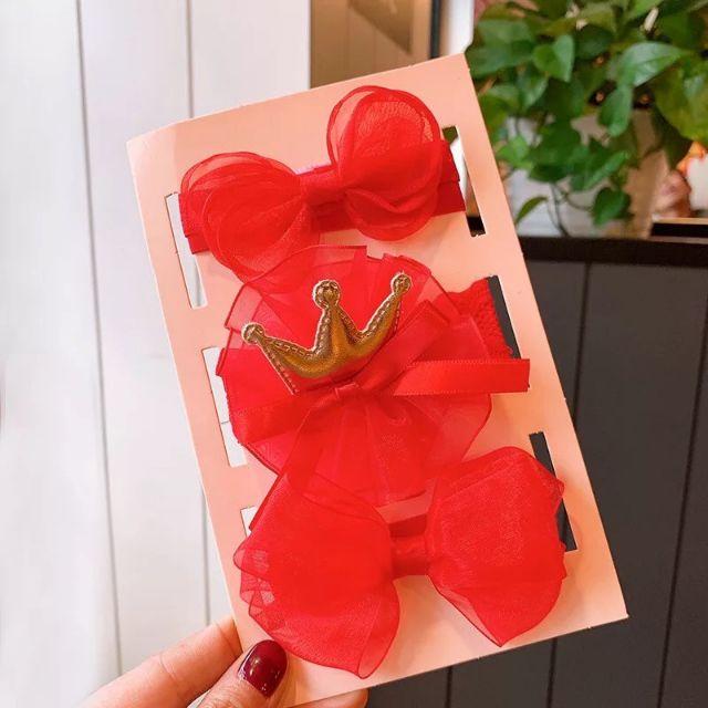 Set 3 Băng đô kèm hộp cho bé gái