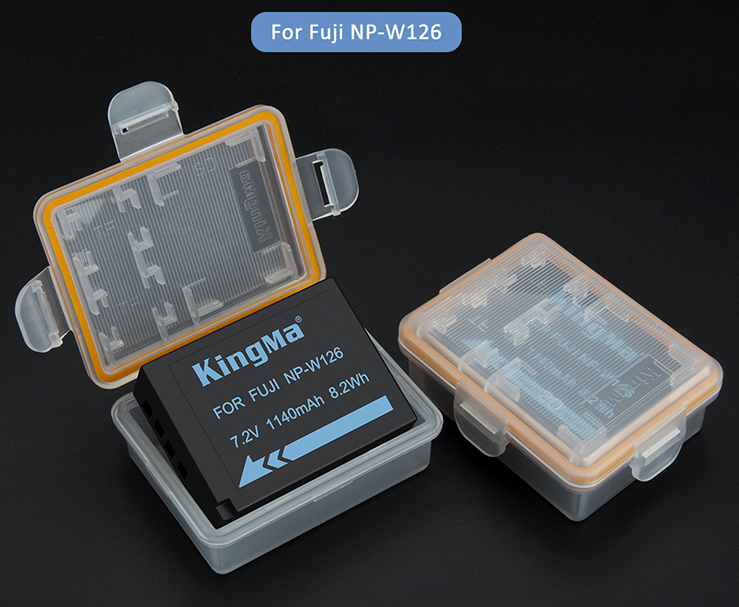 Pin Máy Ảnh KingMa NP-W126 - Hàng chính hãng