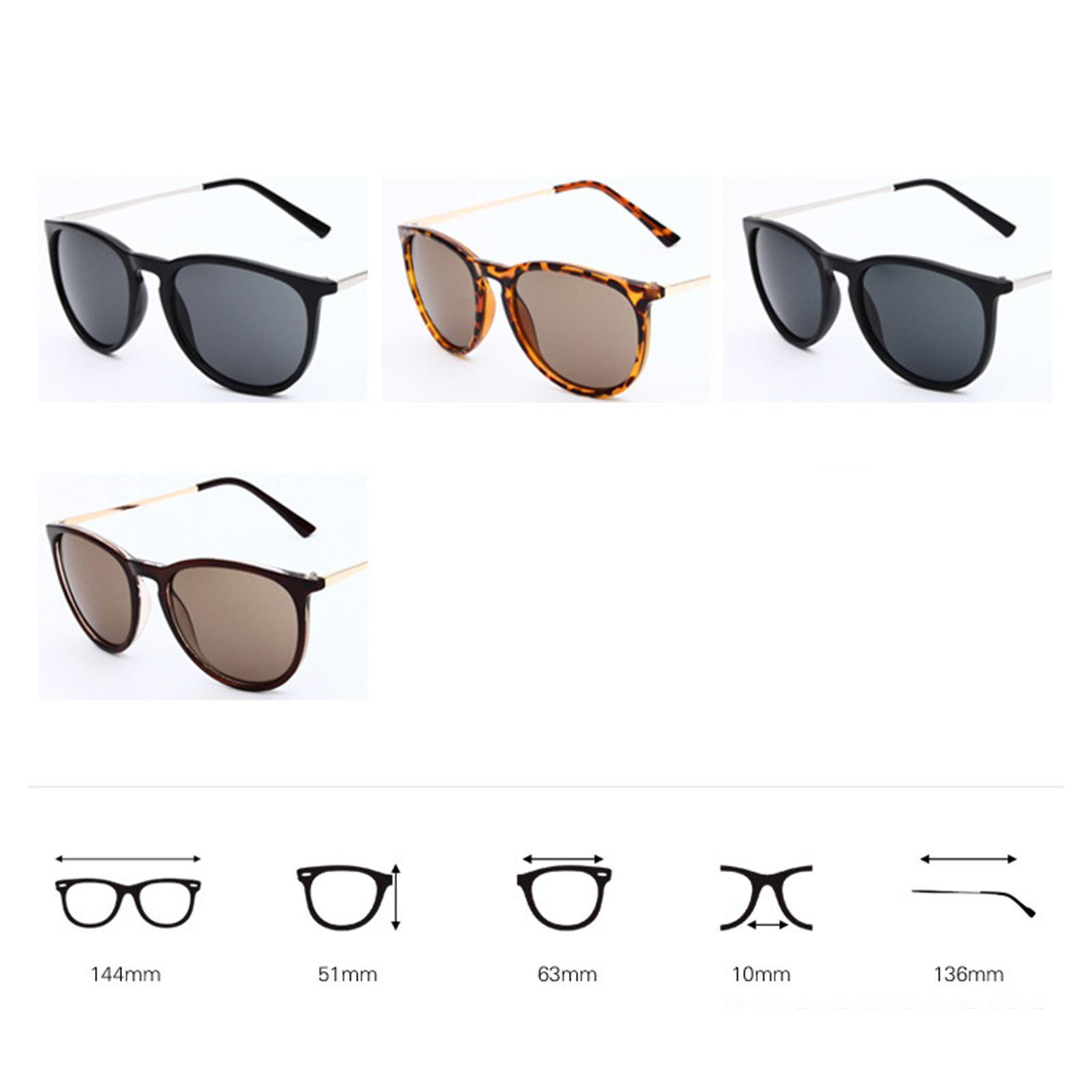 Trendy Sunglasses, Oval Frame Sun Glasses Eyewear UV400 Protection Eyeglasses for Party