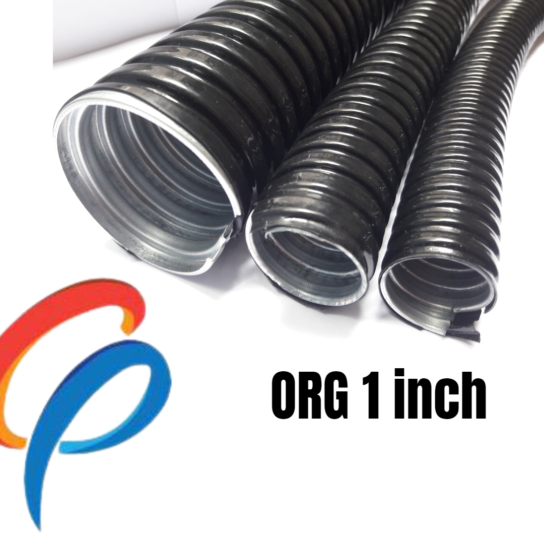 Ống ruột gà lõi thép bọc nhựa PVC phi 1 inch