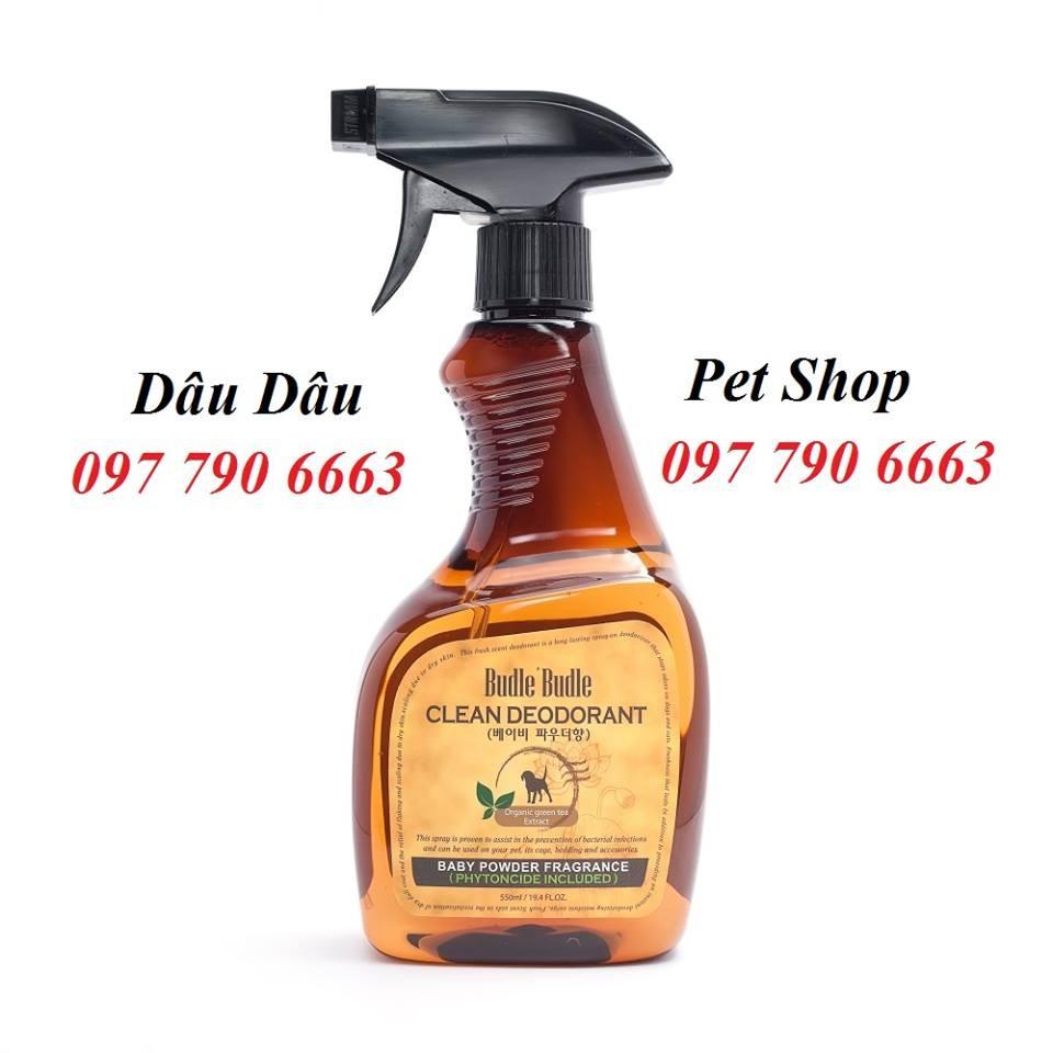 XỊT KHỬ MÙI DƯỠNG LÔNG CHÓ MÈO