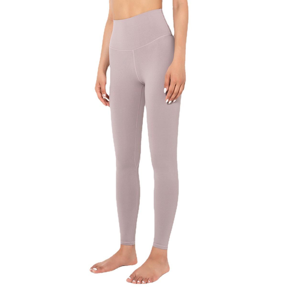 2021 Mới Tập Yoga Nữ Quần Legging Thể Dục Nylon Cao Cấp Quần Dài Nữ Hông Đẩy Lên Quần Tập Gym Nữ quần Áo