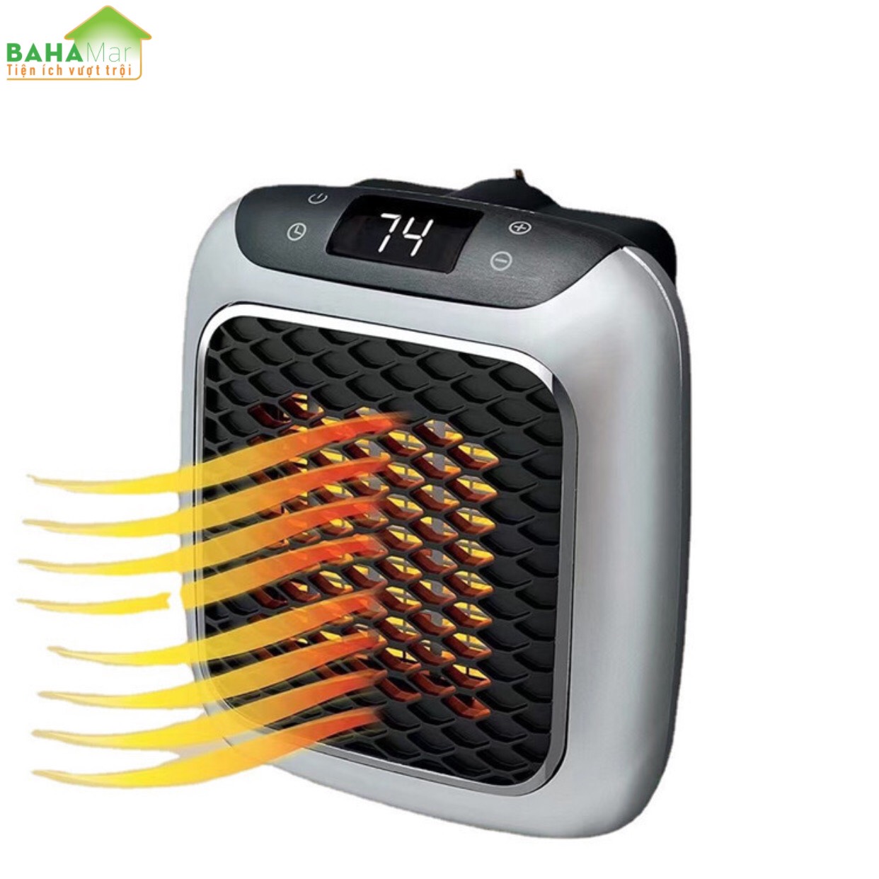 QUẠT SƯỞI MINI PTC LÀM NÓNG NHANH TẢN NHIỆT ĐỀU MANG KHÔNG KHÍ ẤM ÁP "BAHAMAR" Điều khiển từ xa không dây, ấm áp và thoải mái
