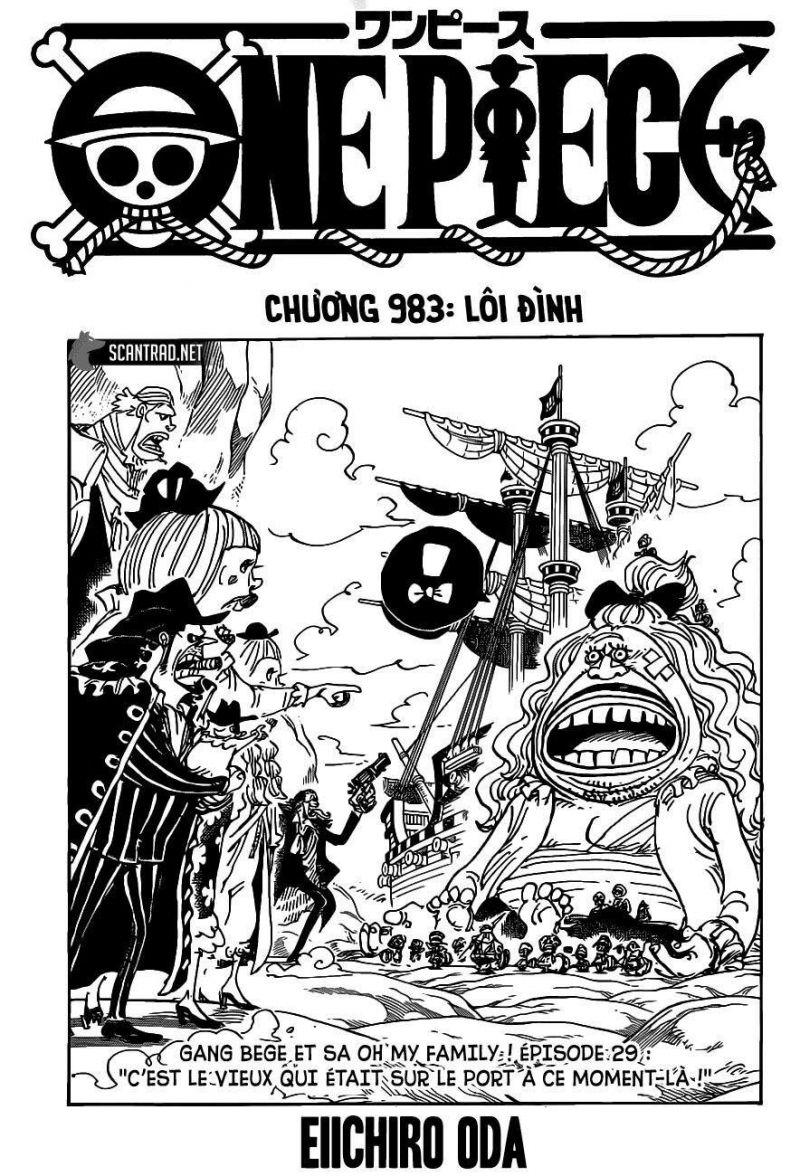 đảo hải tặc - one piece chapter 983 1