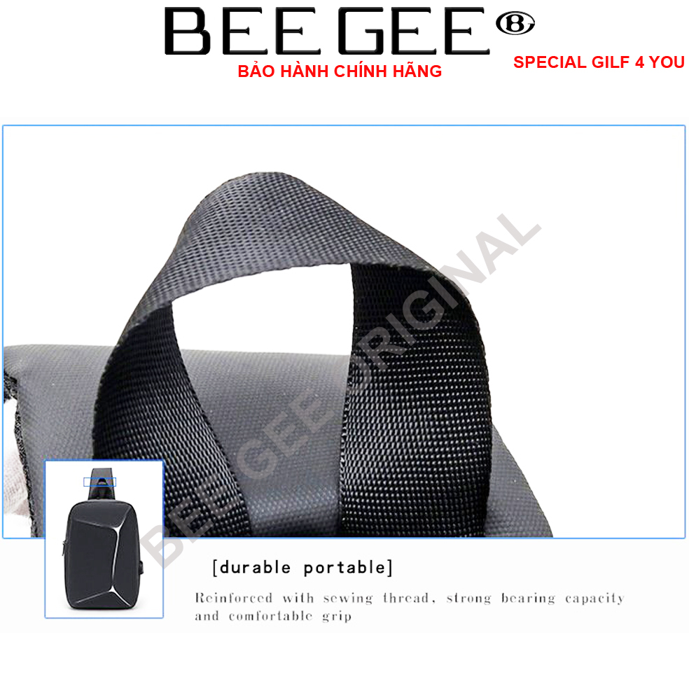 Túi đeo chéo nam cao cấp phong cách HÀN QUỐC BEE GEE DCN9015 (Tặng quà tặng ngẫu nhiên trong BEEGEE GILF COLLECTION)