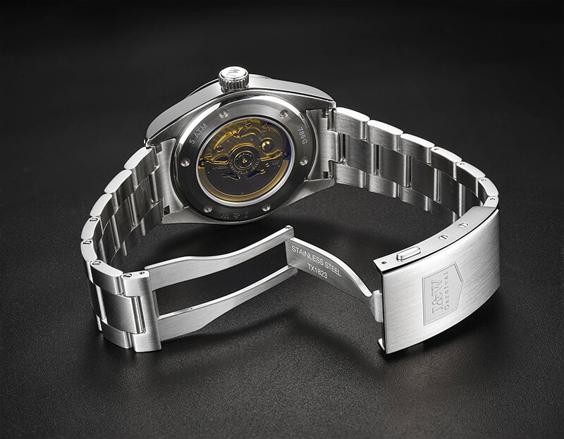 Đồng hồ nam chính hãng IW CARNIVAL IW786G-2,,kính sapphire,chống xước,chống nước 30m,Bh 24 tháng,máy cơ (automatic)