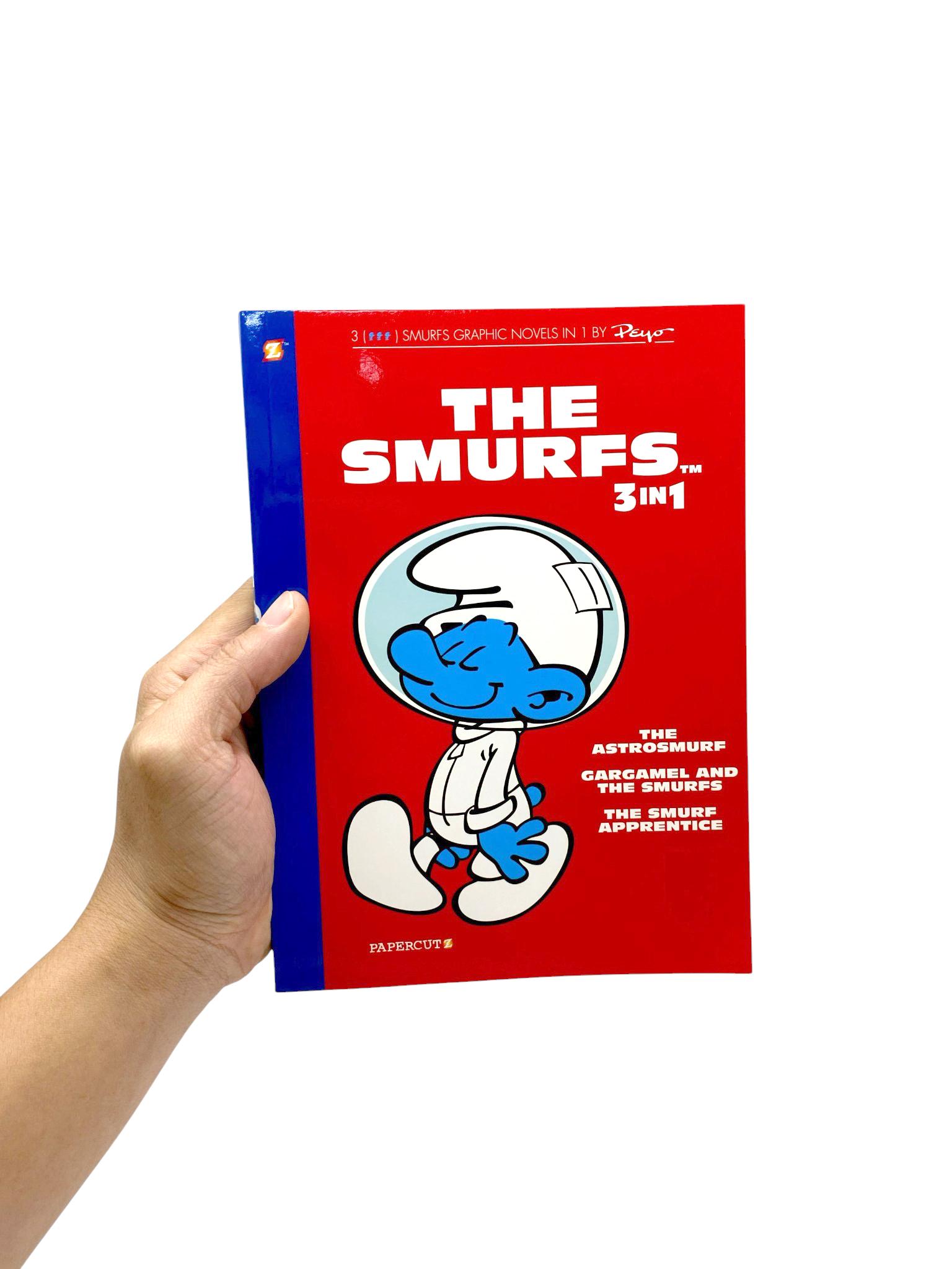 Sách ngoại văn: The Smurfs 3-In-1 #3: The Smurf Apprentice, The Astrosmurf, And The Smurfnapper