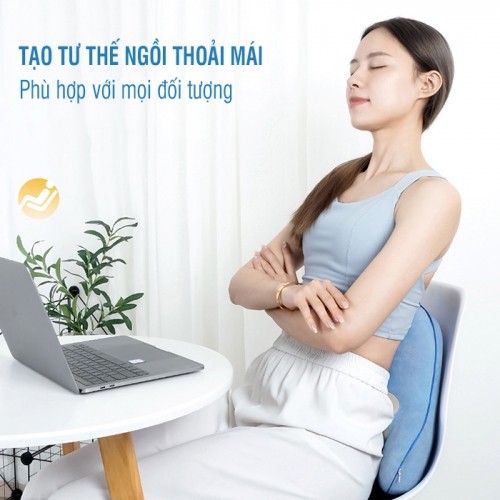 Máy massage lưng cổ vai gáy đa năng Mingzhen MZ-158L, có nhiệt hồng ngoại | OKbuy