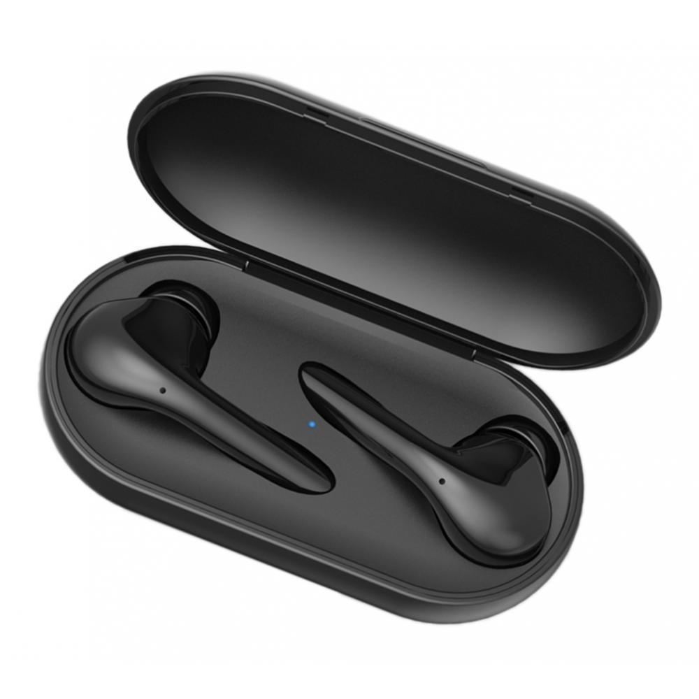 Bluetooth 5.0 True Wireless Earbuds Sports Headsets Stereo Headphones Black