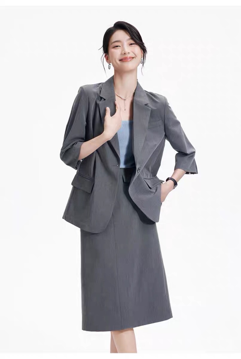 Áo vest công sở nữ chất liệu tuyết mưa cao cấp áo khoác blazer nữ 2 lớp có độn vai 3 màu basic dễ phối đồ mặc đi làm