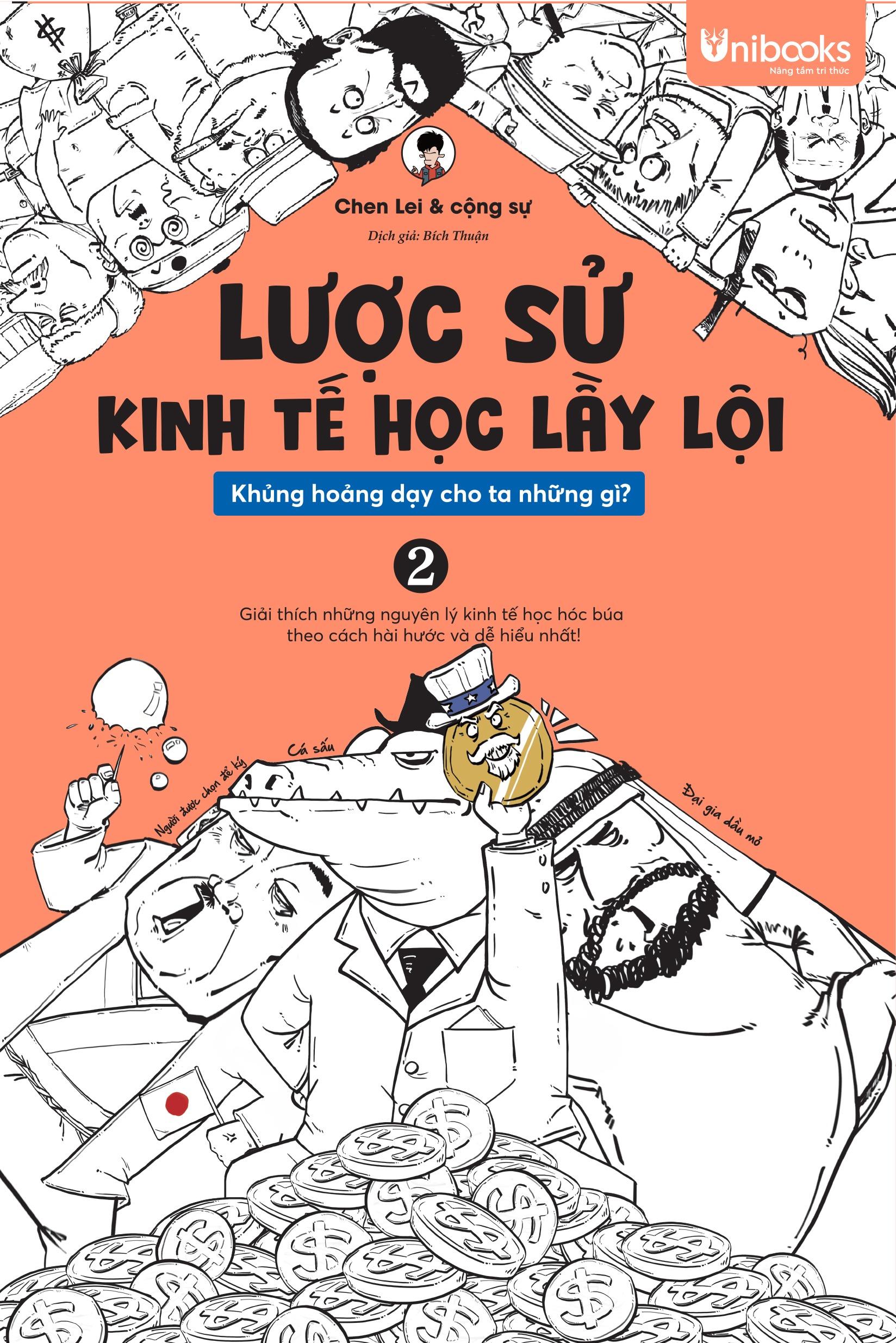Sách - Combo Sách Lược Sử Kinh Tế Học Lầy Lội - Khủng Hoảng Dạy Cho Ta Những Gì? - Tập 1 + Tập 2 (Bộ 2 Tập)