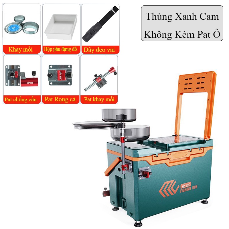 Thùng Câu Đài MC-5 JIADIAONI Đa Năng Thể Tích 32L Giữ Nhiệt Cực Tốt KK11