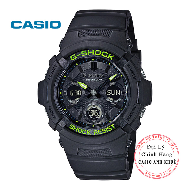 Đồng Hồ Nam Casio G-Shock AWR-M100SDC-1ADR Năng Lượng Mặt Trời
