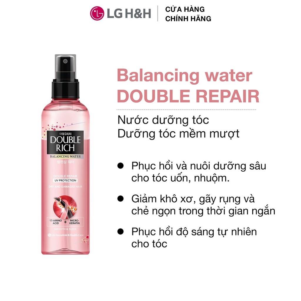 Nước Dưỡng Tóc Double Rich Chăm Sóc Khô Xơ, Hư Tổn 250ml Balancing Water Double Repair