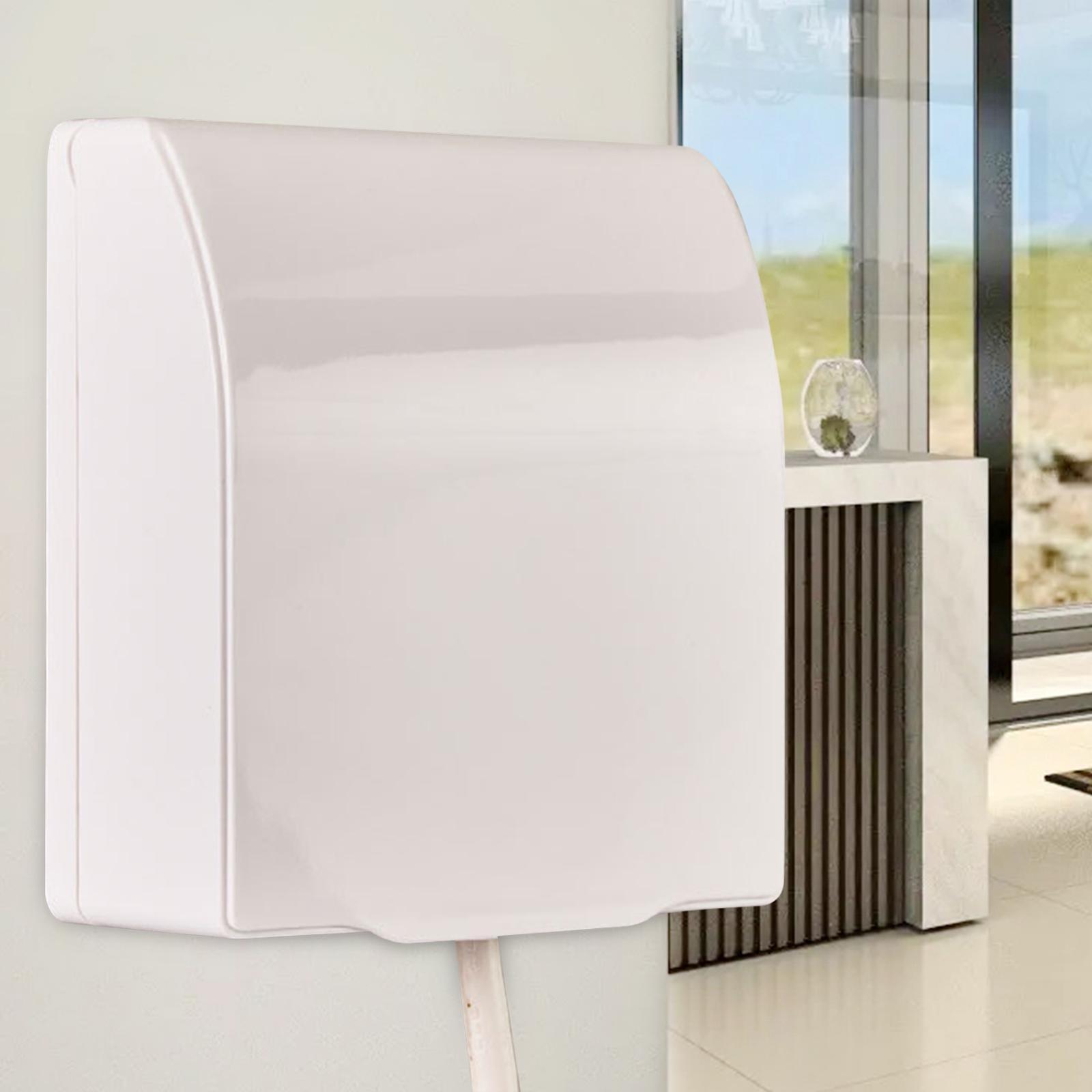 Electric Plug Waterproof Cover Outlet Covers Wall Mounted Sturdy Switch Box Socket Box Durable for Household Kitchen Bathroom Outdoor Hotel