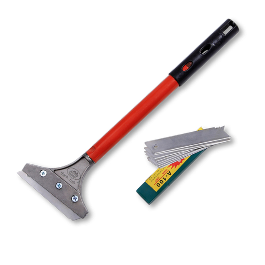 Sủi cán dài 10 lưỡi dao TB cán màu đỏ, kích thước 310mm x 120mm x 23mm, trọng lượng 256g - Hoa Sen Home - Hàng chính hãng