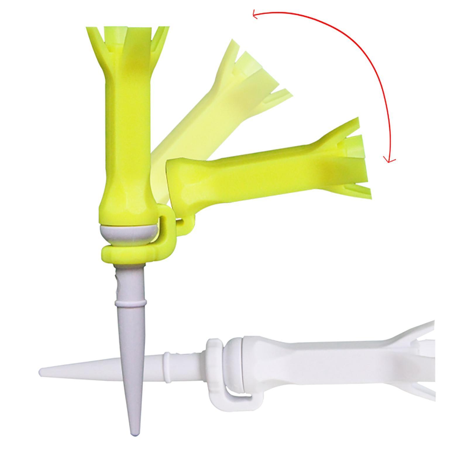 2x Golf Tee Ball Holder 76mm Unbreakable golf professional tees Driving Range Training Outdoor Sports Accessories