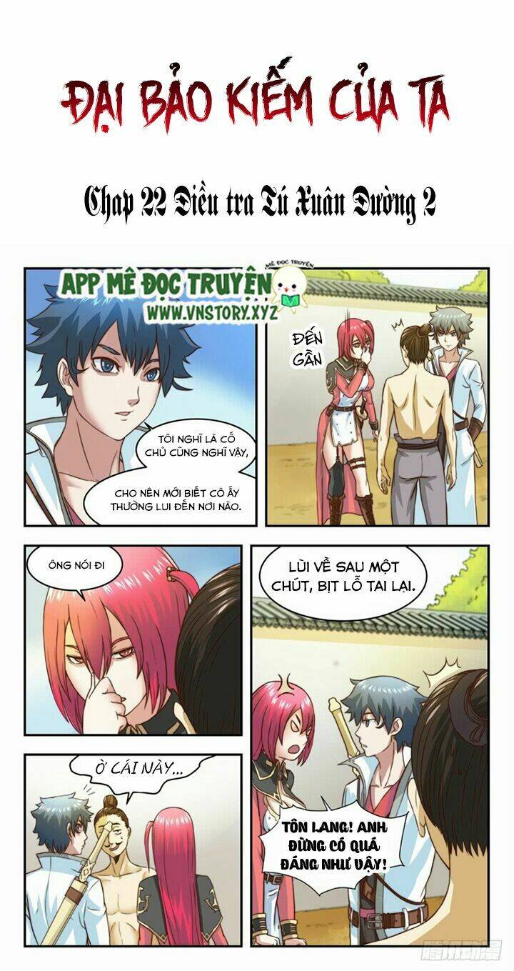 đại bảo kiếm của ta chapter 22 1