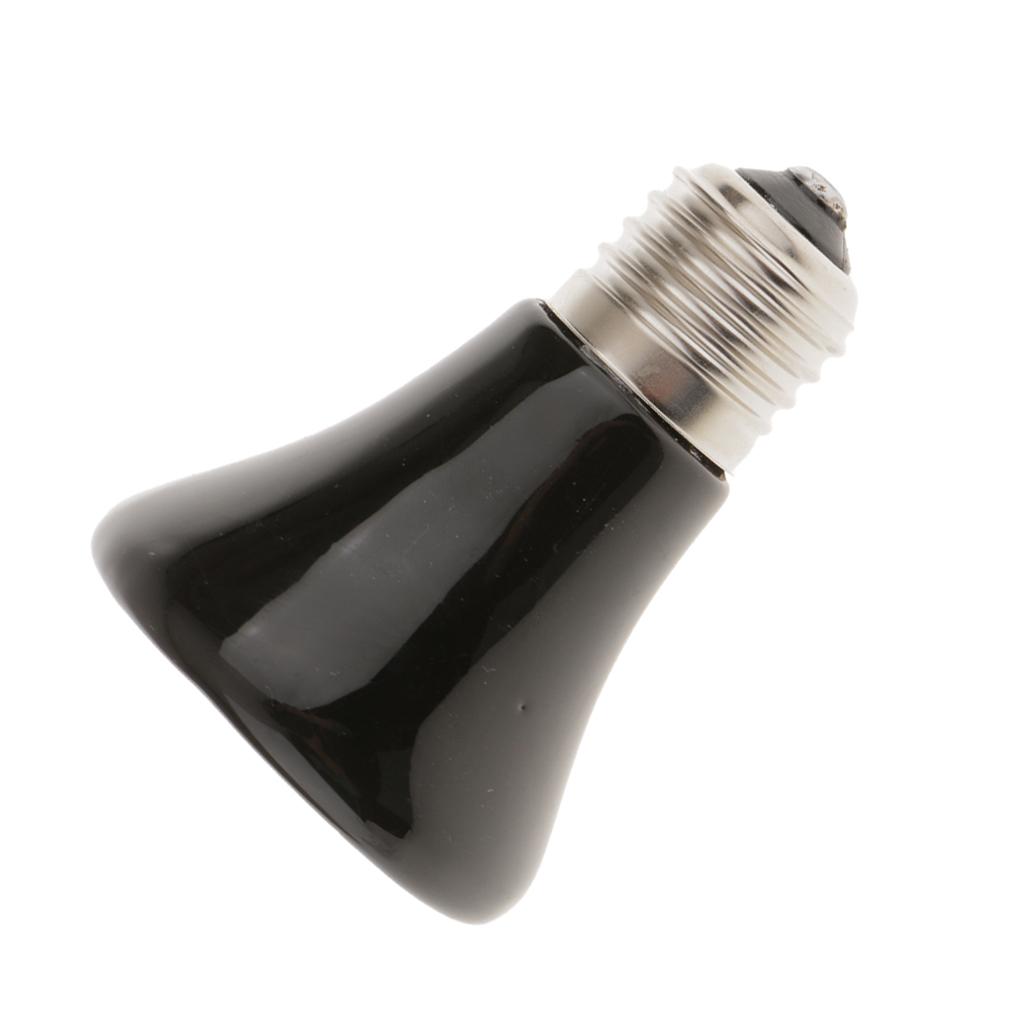 2xInfrared Ceramic Emitter Heat Light Bulb Lamp for Reptile Pet Brooder 50W