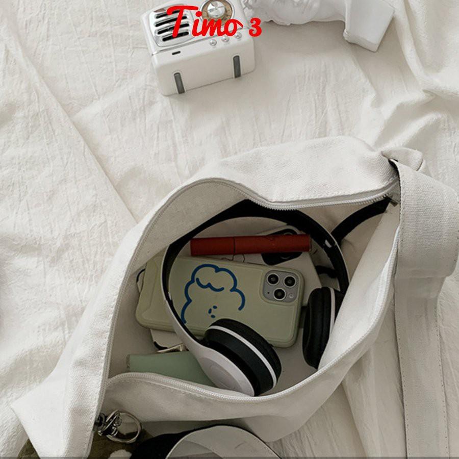 Túi tote đeo chéo, Túi đeo chéo, vải canvas, thời trang, unisex nam nữ, phong cách ulzzang TUITOTE3