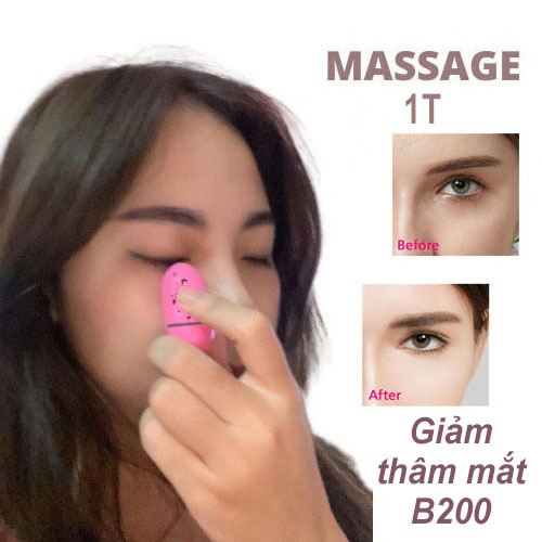 Máy Massage Xóa Bọng Mắt Mini Mát Mạnh Đẹp Hiệu Quả Lên Trông Thấy (Hàng Chính Hãng)