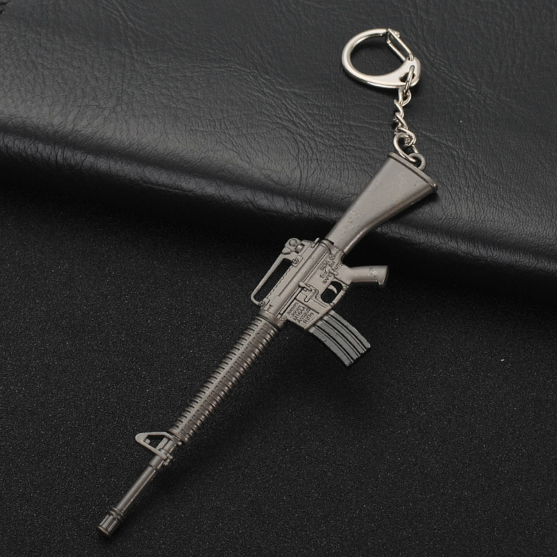 Móc Khóa Đồ Chơi Mô Hình Kiểu M16A4 Vật Phẩm Game PUBG