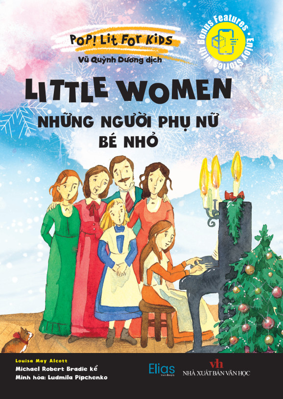 Little Women - Những Người Phụ Nữ Bé Nhỏ (Song ngữ Anh - Việt) - Tặng kèm Postcard