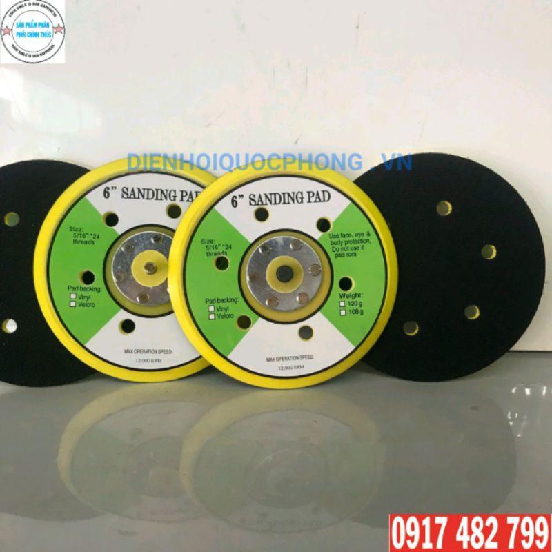 ĐẾ CHÀ NHÁM TRÒN 6 INH 150mm chuyên chà nhám gỗ chà nhám ô tô