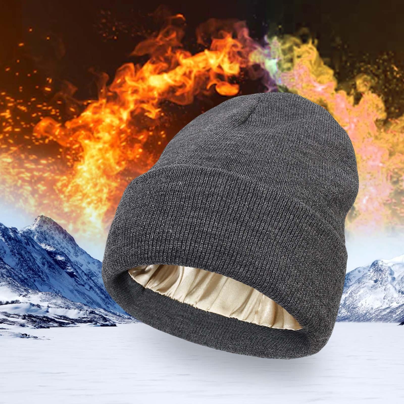 Unisex Winter Beanie Casual Fashion Soft Versatile Lightweight Autumn Warm Hat for Running Skiing Climbing Hiking Camping