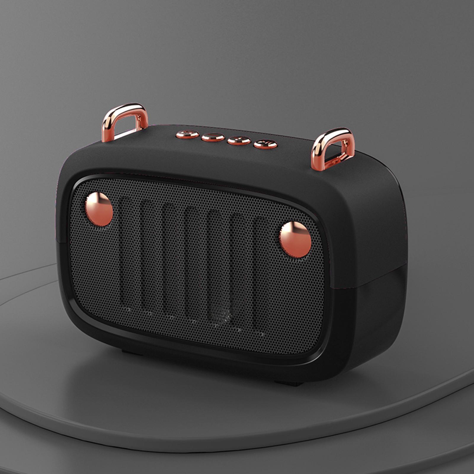 Stylish Portable Bluetooth  with Mic 800mah Handsfree FM Radio Bass