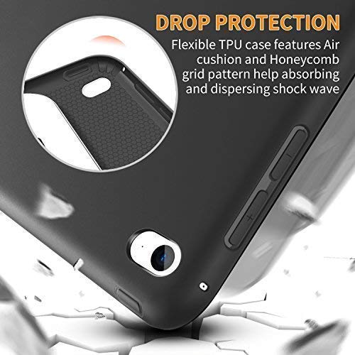 Bao da doanh nhân cao cấp PKCB silicone dẻo - Smart cover dành cho iPad mini 5 - Hàng Chính hãng