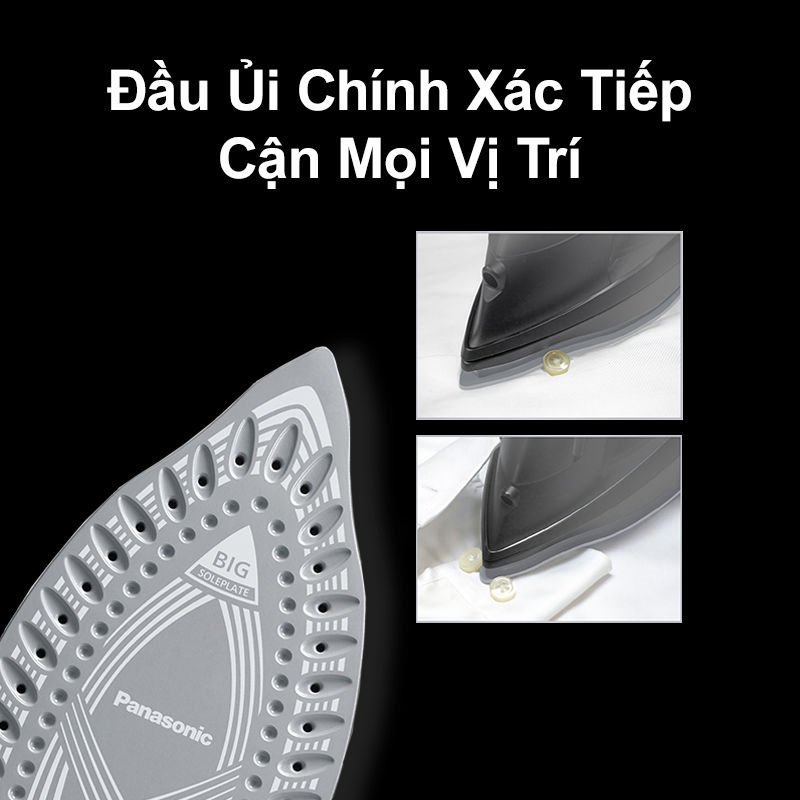 Bàn ủi hơi nước Panasonic NI-U800ARA - 2600W - Hàng chính hãng