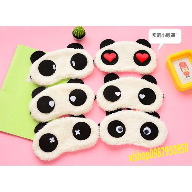 BỊT MẮT NGỦ KUTE HÌNH GẤU TRÚC