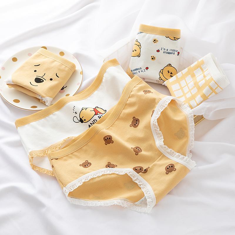 Quần Lót Nữ Cotton AND RELAX Ngang Eo Xuất Nhật Hàng Loại Đẹp.