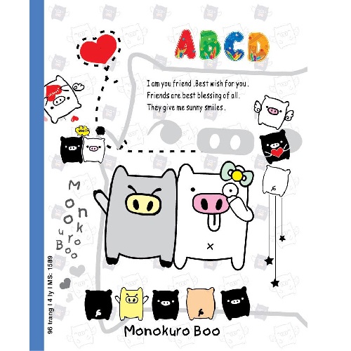 Lốc Tập 4 ly caro Hải Tiến - ABCD